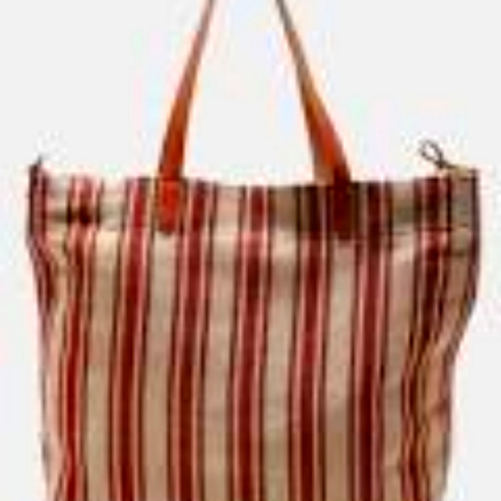 20 $ SALE!-Banana Republic Canvas Stripe Tote